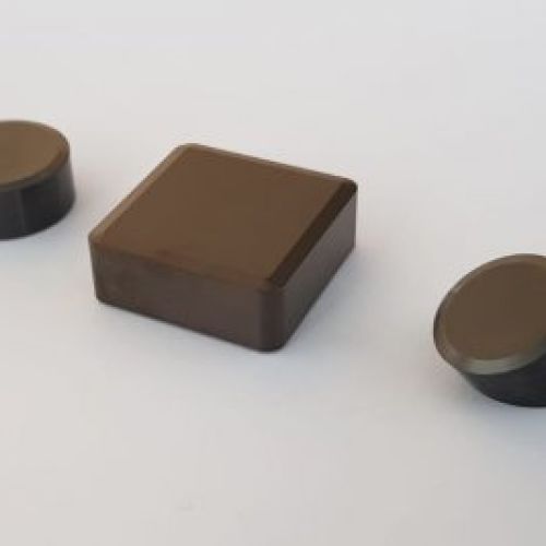 Plaquitas de corte en widia y cerámica